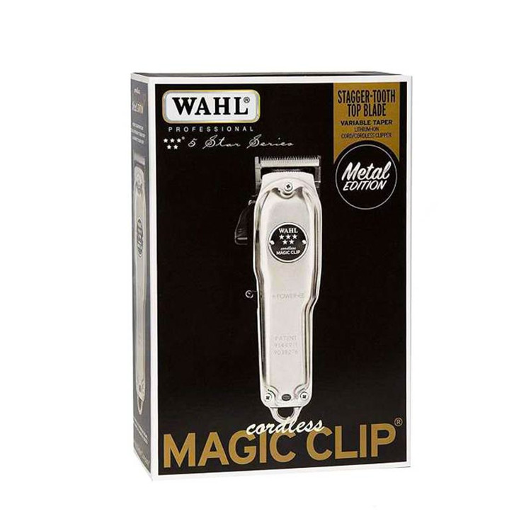 ست ماشین اصلاح وخط زن WAHL MAGIC METAL+DETALERHair Clipper trimmer set WAHL MAGIC METAL+DETALER