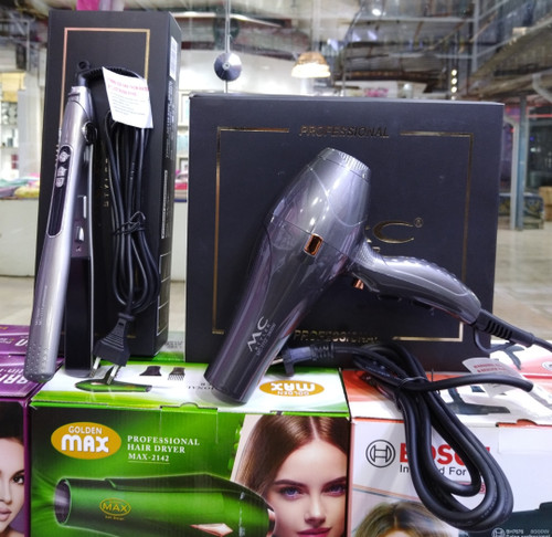 ست سشوار واتو مو حرفه ای مک استایلر اصل ایتالیا