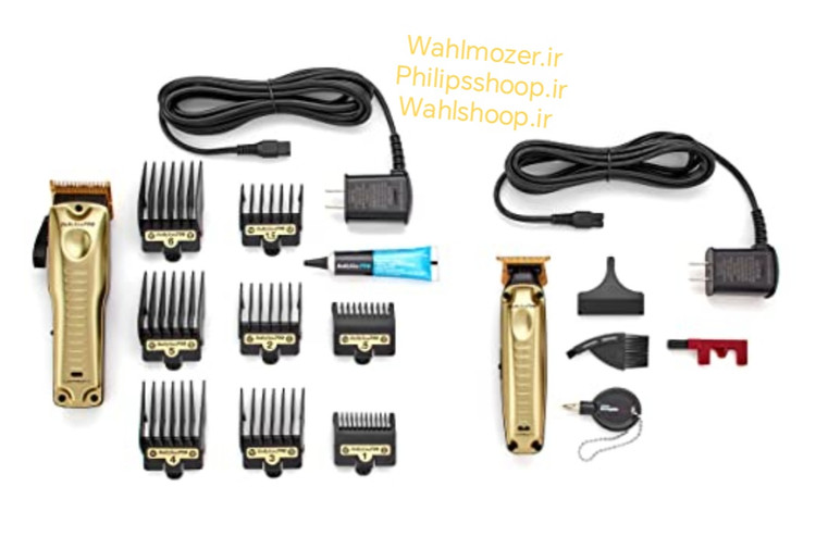 ست ماشین اصلاح وخط زن لوپرو بابلیس طلایی