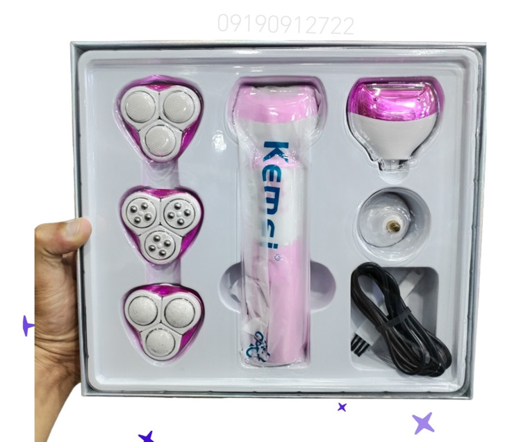 اپیلاتور 6 کاره کیمی اصل مدل:KM_2192 اصلی