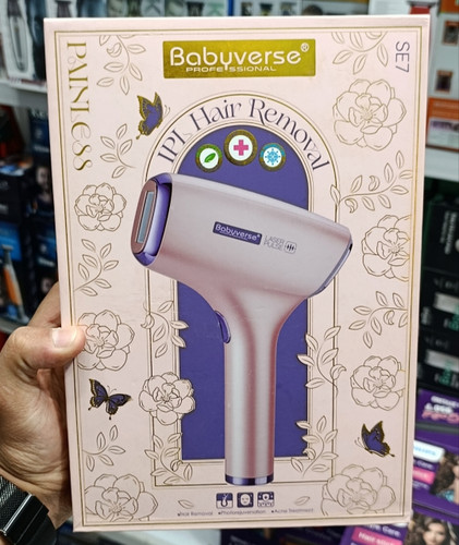 لیزر خانگی موهای زاید صورت و بدن مدل Babuyverse Professional SE7